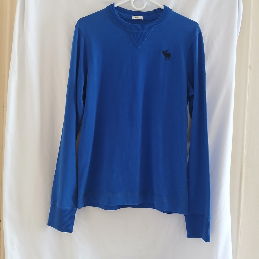 Abercrombie&Fitch Logo Sweat Shirt L Muscle Fit